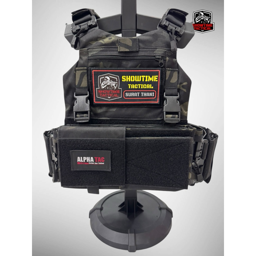 Alpha Tac Gen 4 | Tactical Vest , Plate Carrier | เสื้อเกราะปลดไว 4 จุด สำหรับเจ้าหน้าที่ตำรวจ ทหาร 