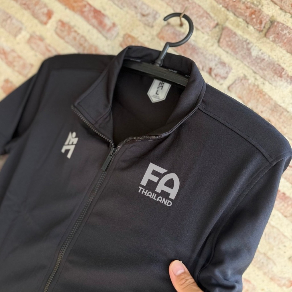 IMANE เสื้อวอร์ม พร้อมโลโก้   FA THAILAND  IMANE IMA4 005 IMANE JACKET SUIT ORGUSTO