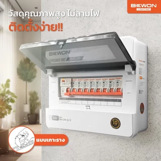 ตู้คอนซูมเมอร์ พร้อมเมน รุ่น SMART LIFE BEWON Consumer Box DIN Typeใหม่ล่าสุด