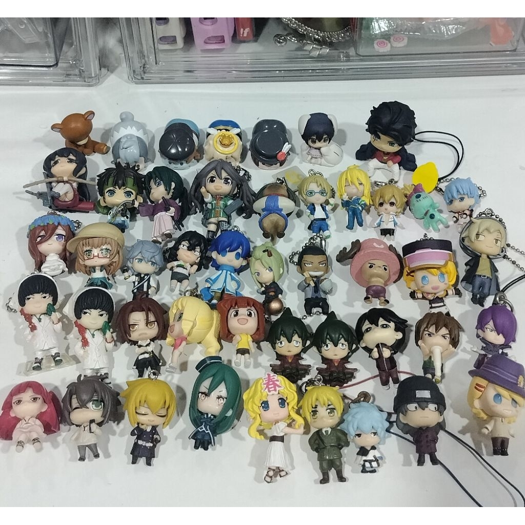 SALEลดราคา Set 3 ของเเท้จากโกดังญี่ปุ่นค่ะ งานพวงกุญแจอนิเมะ อดีตพวงกุญแจ งานฟิกเกอร์ งานอะไหล่ สภาพสวย