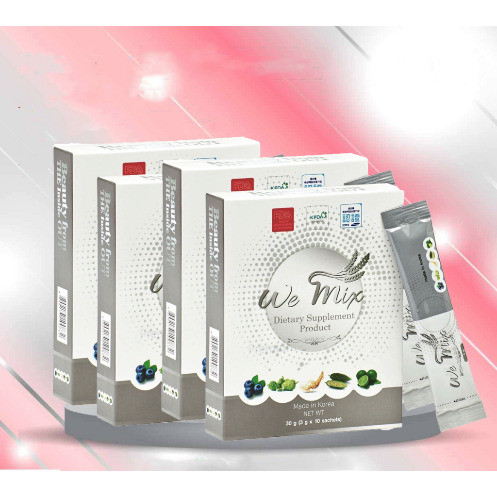 WEMIX90gx4(วีมิกซ์ล้างพิษระดับเซลล์90กรัม4กล่อง)