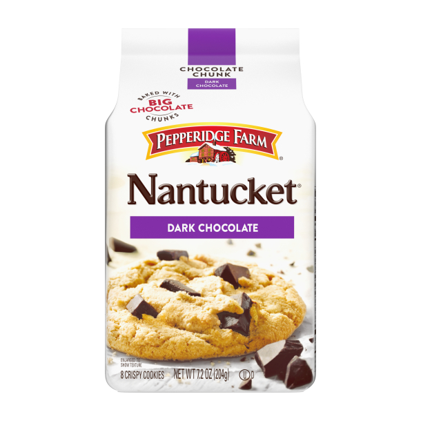 Pepperidge Farm Nantucket Dark Chocolate Crispy Cookies 204g