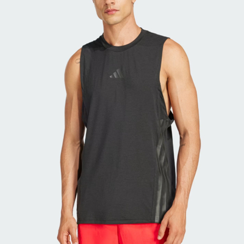 เสื้อยืดแขนกุด Adidas Designed-for-Training 3-Stripes Tank Top เสื้อยืดแขนกุดอาดิดาส สินค้าแท้ 100%