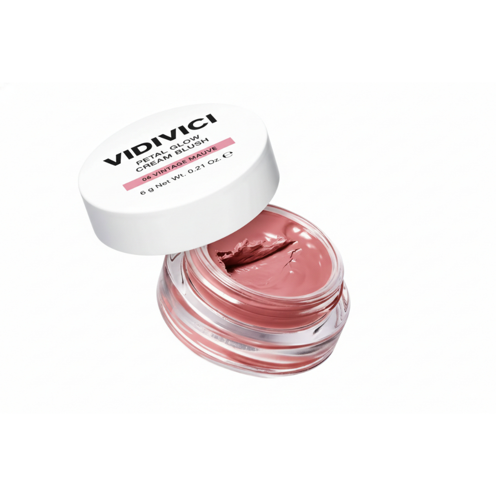 VIDIVICI Petal Glow Cream Blush 6g (สี #06 VINTAGE MAUVE)