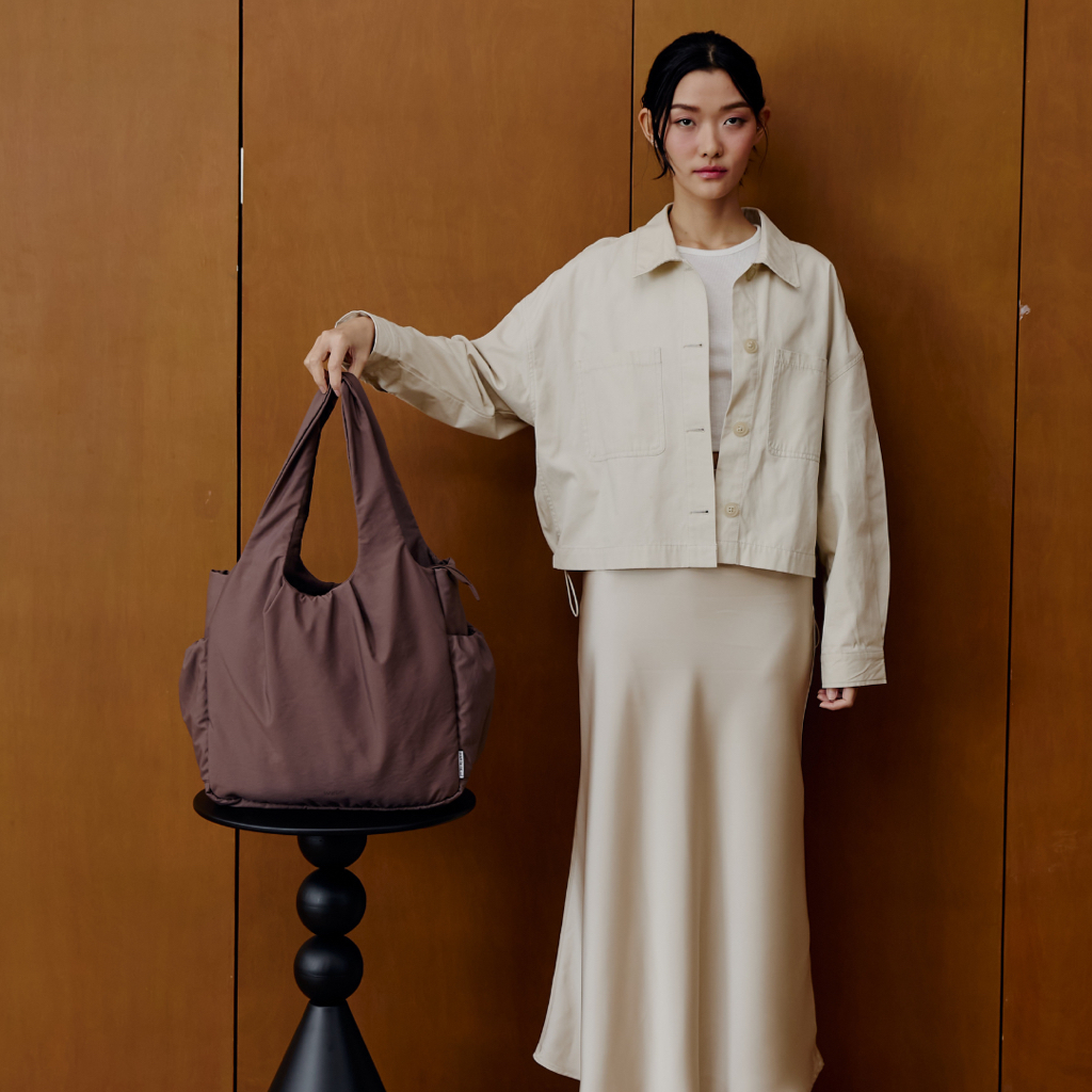 Sungo Cleo Tote Bag (SG010) กระเป๋าโท้ท สะพายไหล่ มี 2 สี Puffy Shoulder Tote Women