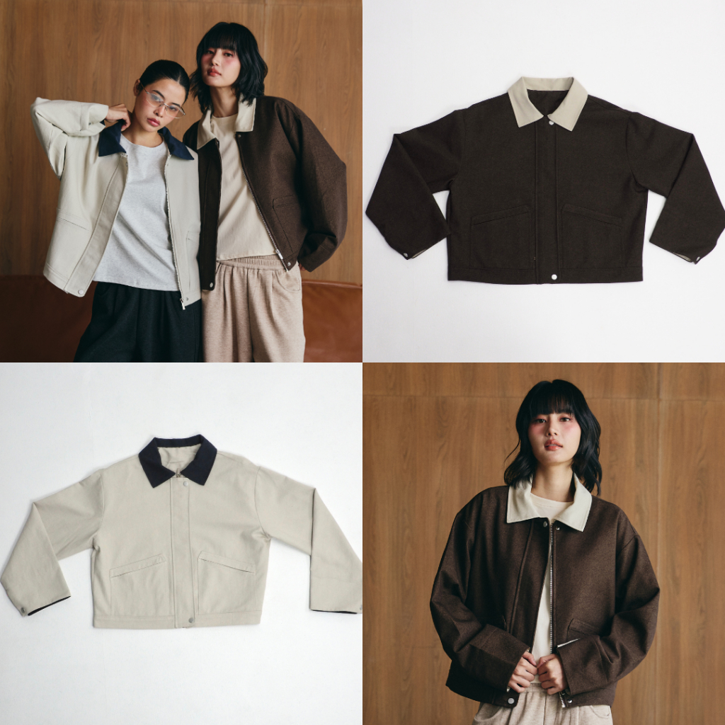 EVERYDAY - Muse Jacket เสื้อแจ็คเก็ตทูโทน (Q)