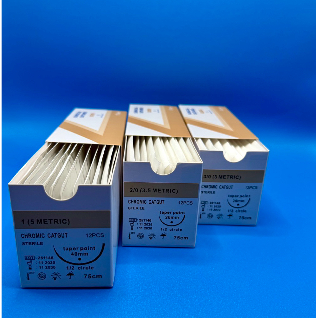 Chromic catgut ไหมชนิดละลาย รูปที่ 8