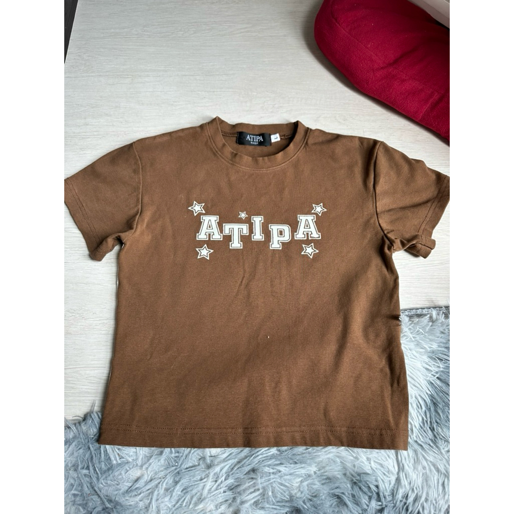 เสื้อยืดคอกลม atipa🤎