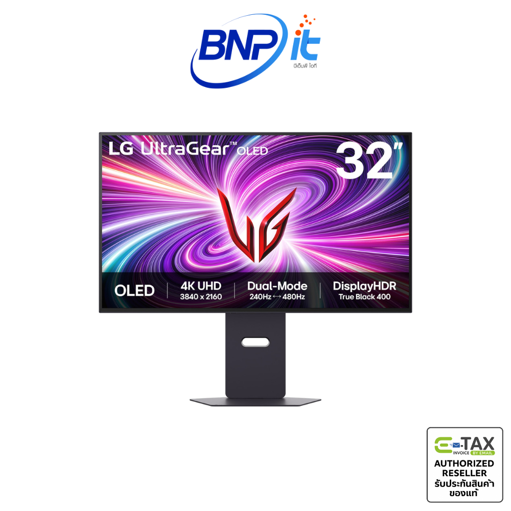 LG UltraGear 32GS95UV-B 32" 4K OLED Gaming Monitor 240Hz G-SYNC FreeSync HDR400