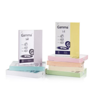 GAMMA กระดาษสี กระดาษทำปก ความหนา 120,150,180 แกรม ขนาด A4
