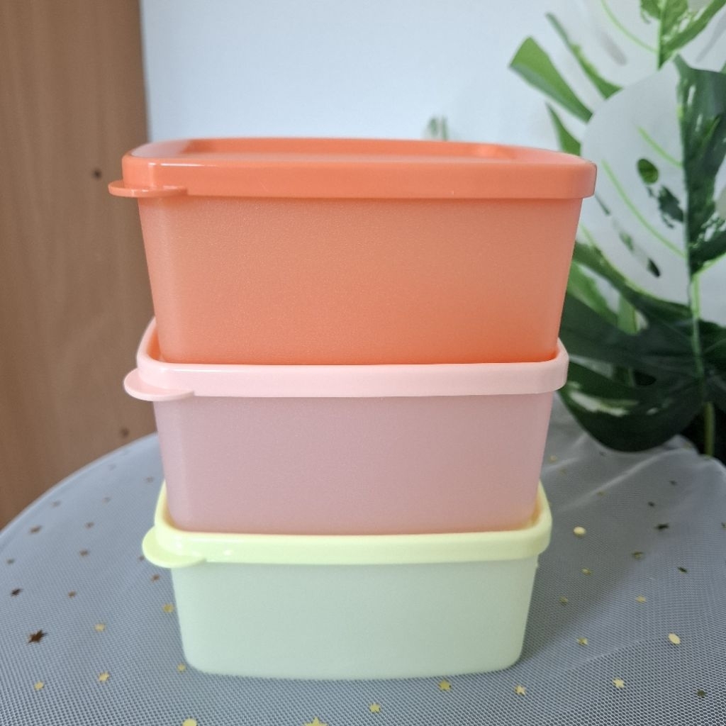 Tupperware กล่องเหมันต์เล็ก ความจุ400มล. รุ่นยอดนิยม(1ใบ) กล่องใส่อาหารพกพาสะดวก