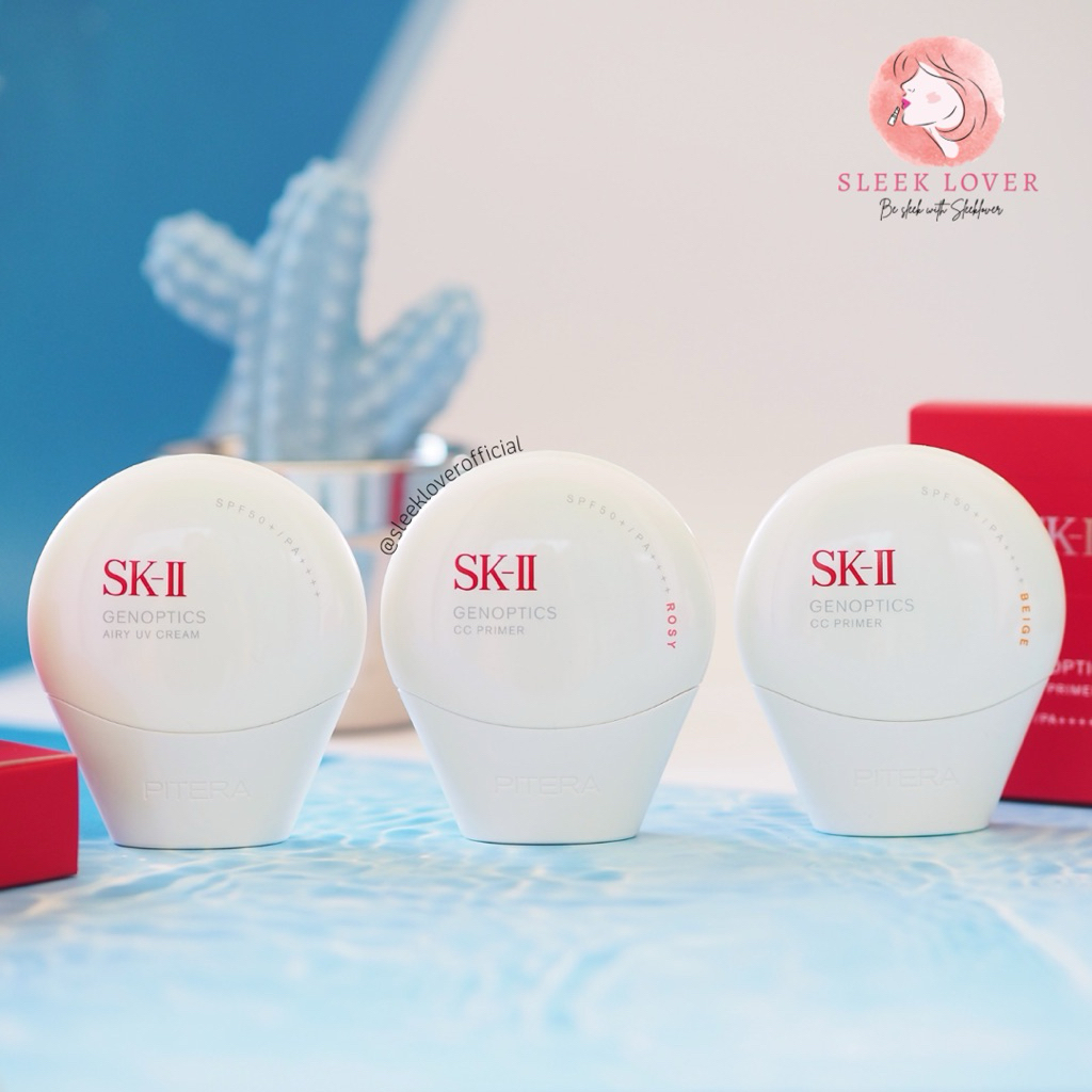 🔻พร้อมส่ง&แท้ป้ายไทย🔻 SK-II Genoptics Airy UV Cream SPF50+/PA++++ ขนาด 30 ml.