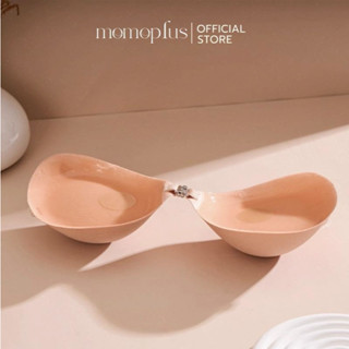 MOMOPLUS บราปีกนก บราทรงกลม ดันทรง ตะขอสแตนเลสประดับเพชร มีส…