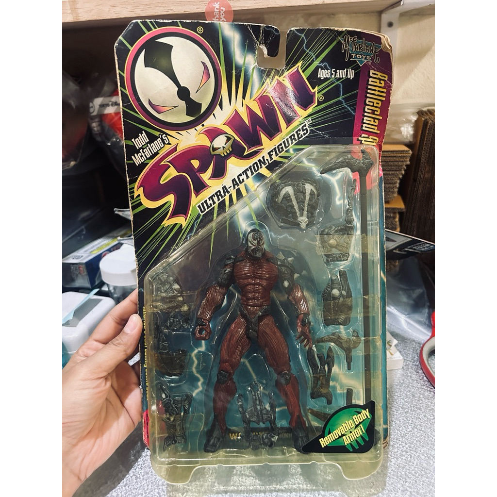 SPAWN Ultra Action Figure Battleclad Spawn McFarlane Toys 1996 Vintage Sealed