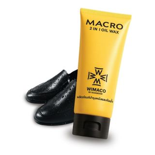MANWOOD - ครีมขัดรองเท้าMACRO 2 IN 1 OILWAX