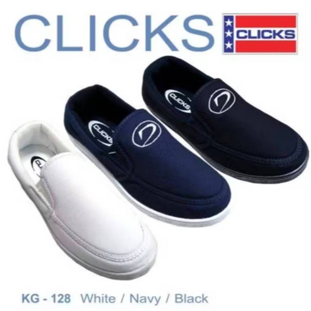 รองเท้าผ้าใบClicks รุ่น KG-128 หญิงและชายมีกันน็อคนุ่ม