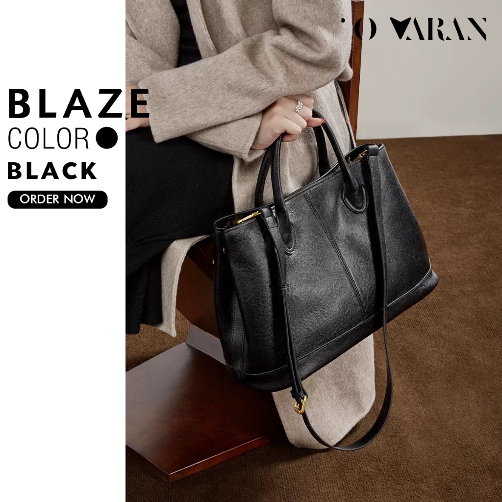 OVARAN รุ่น BLAZE VARAN  : หนังวัวแท้