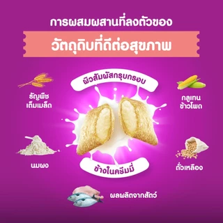 WHISKAS วิสกัส จูเนียร์ อาหารลูกแมว ชนิดแห้ง 2.7 กก. (4 แพ็ก)