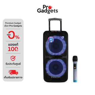 Sherman APS-210 Speaker Black ลำโพง พร้อมไมโครโฟน