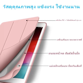 เคสไอแพด สำหรับ iPad gen9, gen10, gen11, A16, Air6/5, Air11 M2 M3 Gen7/8/9, 11th, 10.2, 10.9, mini, A17pro, 9.7 และ 11"