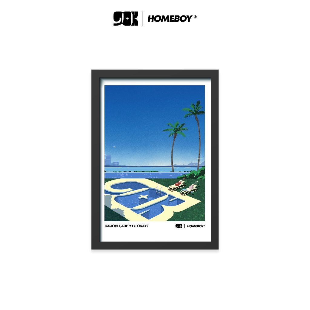 HOMEBOY poster  HB.POSTER.9OK เอ3 วอลเปเปอร์