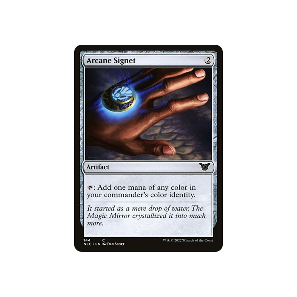 [MTG] Arcane Signet [NEC] [ARTIFACT] [C] - Magic the Gathering SINGLES