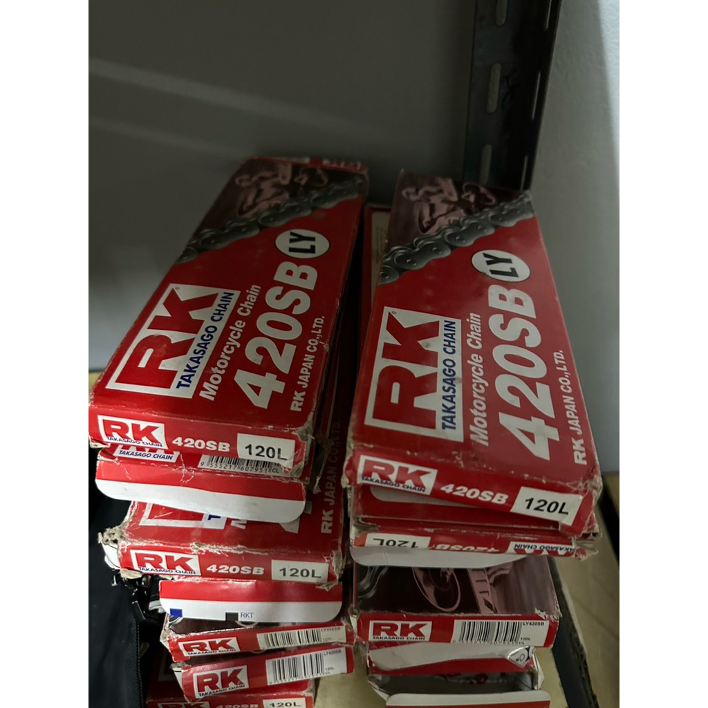 โซ่ RK 420 ของโล๊ะของค้างสต๊อค