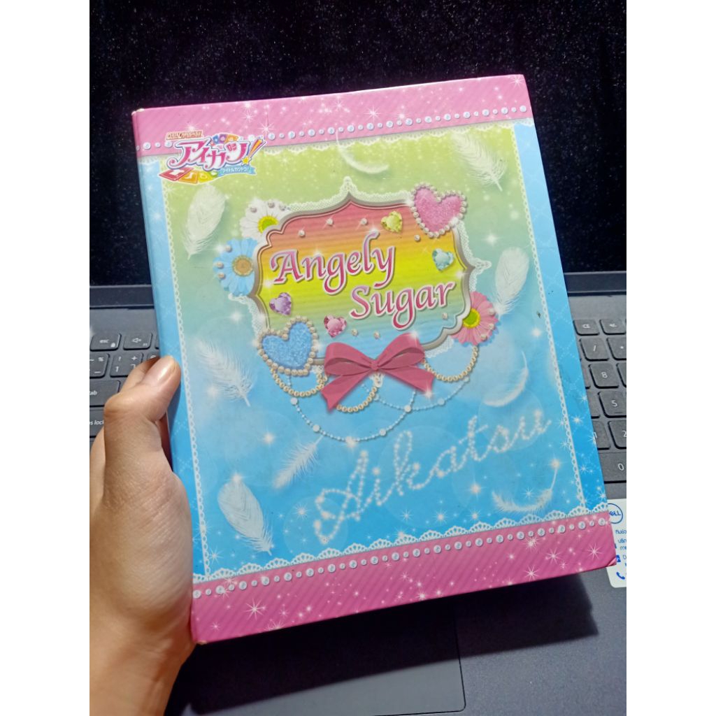 สมุดเก็บการ์ด Aikatsu + การ์ด Aikatsu 40 ใบ