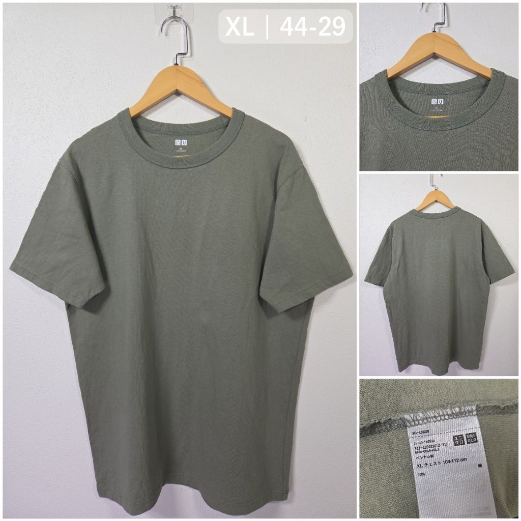 [เสื้อมือสอง]  U Crew Neck T-Shirt