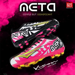 รองเท้าสตั๊ด Wingz รุ่น Meta รองเท้าฟุตบอล อัปเปอร์เกรดดี พื้นรองเท้าชุดปุ่มผสม รองรับการยึดเกาะ เหมาะทุกสภาพสนาม