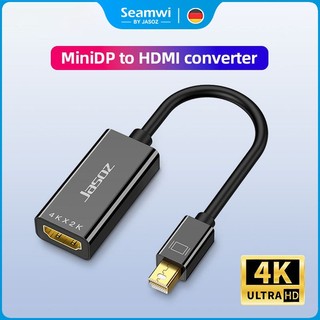 ⚡ส่งจาก กทม⚡Seamwi Mini Display Port to HDMI 4K Male to Female Converter 1080P Adapter ประกัน 1ปี