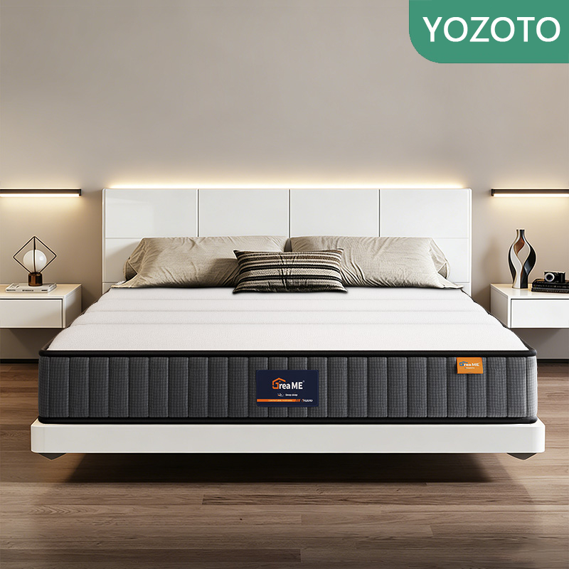 YOZOTO ที่นอนยางพาราแท้ 100% หนา 9 นิ้ว สัมผัสนุ่มแน่น รองรับสรีระ ลดแรงกดทับ บอกลาอาการปวดหลัง หมอนฟรี