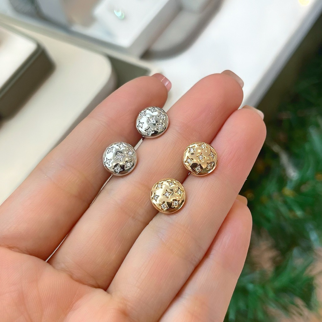 Galaroom Jewelry ต่างหูเพชรสวิสcz รุ่น Celeste