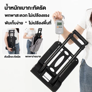 รถเข็นของ รถเข็น 2ล้อ/4ล้อ รถเข็นอเนกประสงค์ ยืดได้ ล้อ PU/ล้อยาง รับน้ำหนักได้ 50KG น้ำหนักเบา ทนทาน
