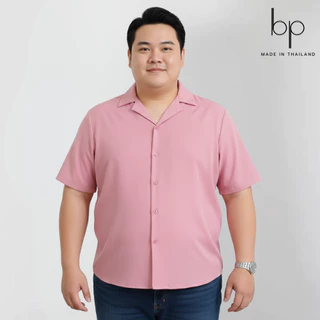 เสื้อเชิ้ตคนอ้วน15สี plus size อก46-50” ผ้านิ่มลื่นใส่สบายไม่ร้อน (2XL-4XL)