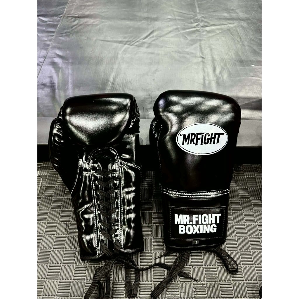 ถุงมือออกกำลังกายMR.FIGHTรุ่น Professional(6oz/8oz/10oz/12oz/14oz) อุปกรณ์เสริมสำหรับสายออกกำลังกาย 