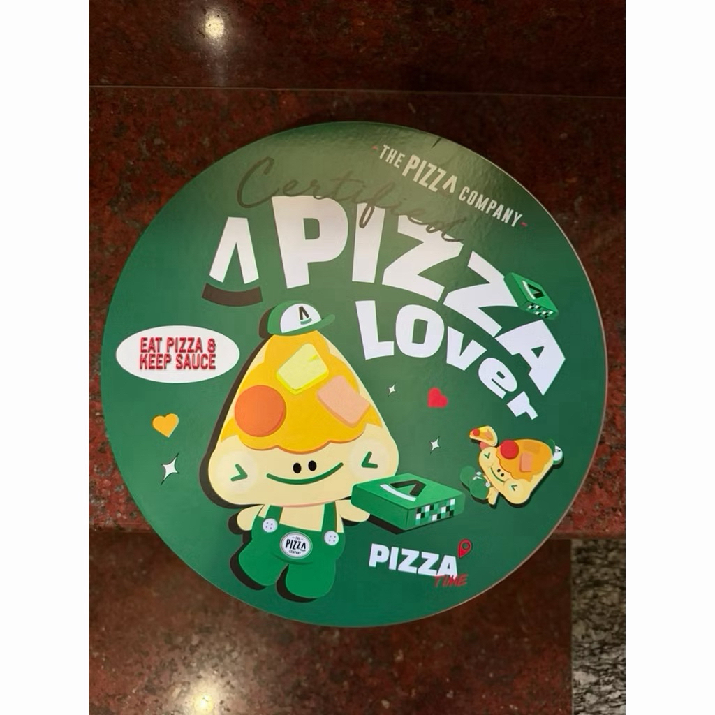 กล่องโลหะกลม Pizza Lover (limited) Pizza Company เหมาะสำหรับสายสะสม เก็บของ อุปกรณ์เย็บผ้า