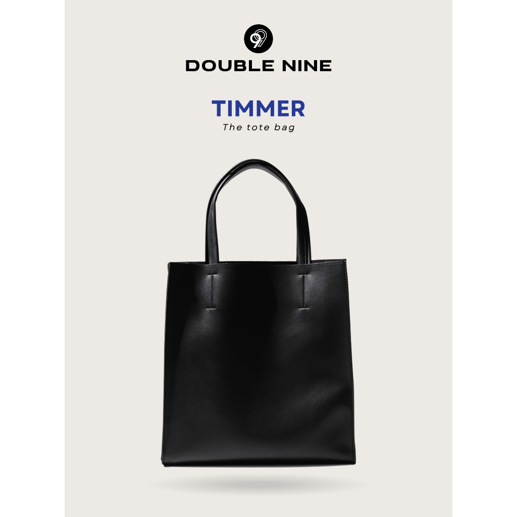 DOUBLE NINE : TIMMER TOTE กระเป๋าโท้ทโมเดิร์นมินิมอล