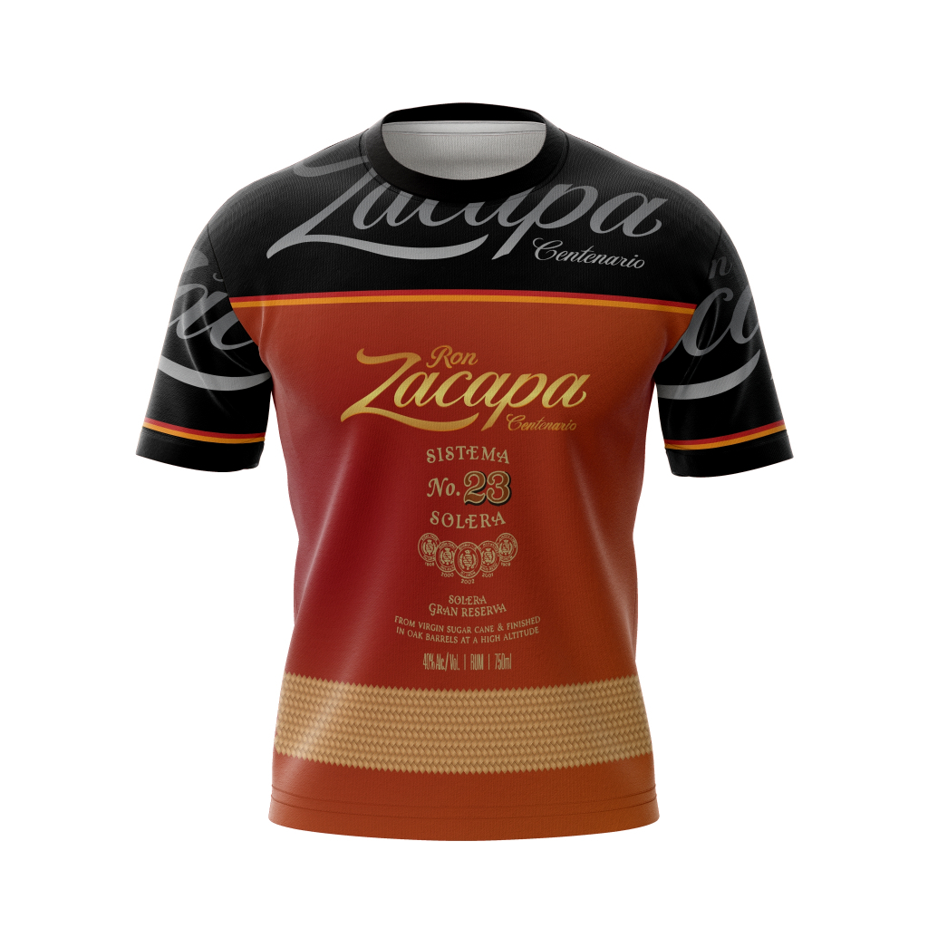 เสื้อแฟชั่น เสื้อพิมพ์ลาย ลายสุรา Ron Zacapa ใส่สบาย
