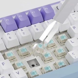 AJAZZ AK980V2 Gasket Tri-Mod Maila Switch Mechanical Keyboard คีย์บอร์ดไร้สาย