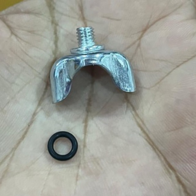 น๊อตใต้คาร์บูเรเตอร์  หางปลาคาร์บูNB411พร้อมโอริง(แพ็ค1-5ชิ้น) - รูปที่ 2