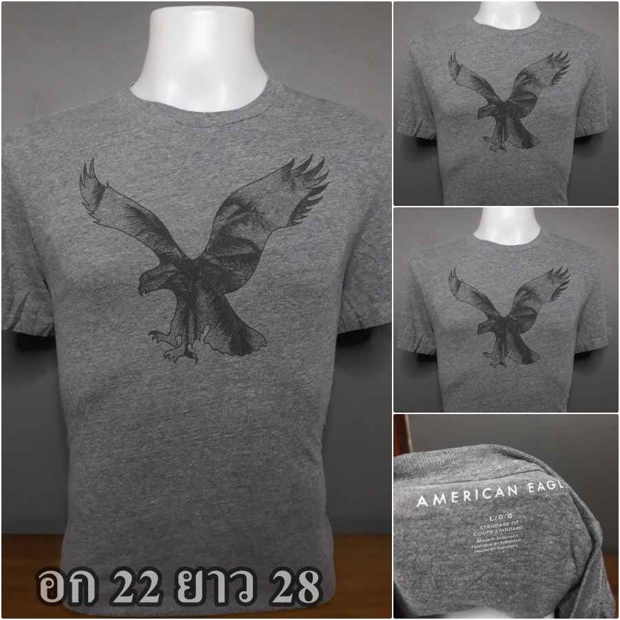 เสื้อยืด คอกลม American Eagle