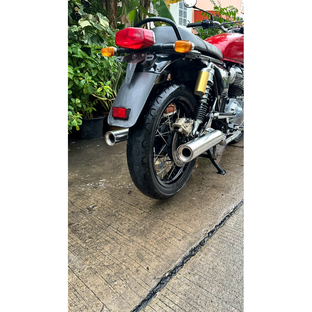 ท่อ cycle boom ใส่ตรงรุ่น royal enfield interceptor 650