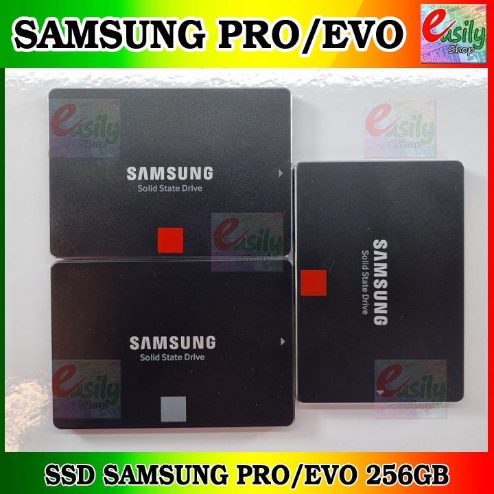 SAMSUNG V-NAND SSD 860 EVO / 850 PRO ความจุ 256GB SATA III 6Gb/s ขนาด 2.5นิ้ว (มือสอง)