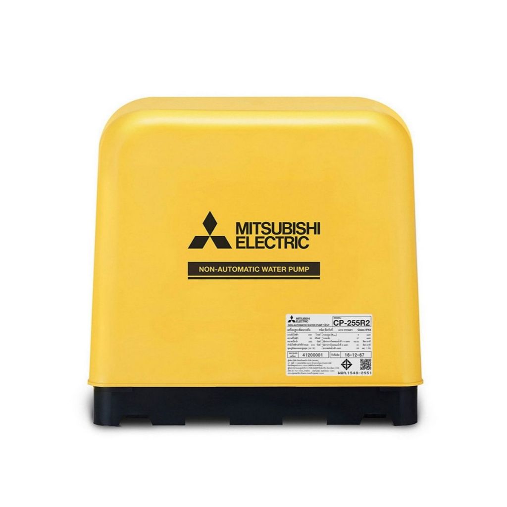 MITSUBISHI ปั๊มน้ำ รุ่น CP-255/405R2 ขนาด 250/400 วัตต์  สำหรับในการส่งขึ้นอาคารสูงที่แทงค์  ขนาดท่อ