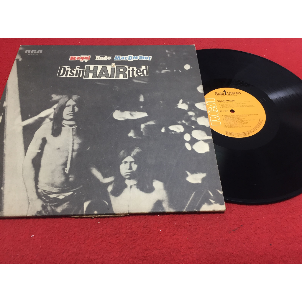 DisinHAIRited -  Ragni ขนาด 12 นิ้ว LP ร้าน PinHaiMusic B81