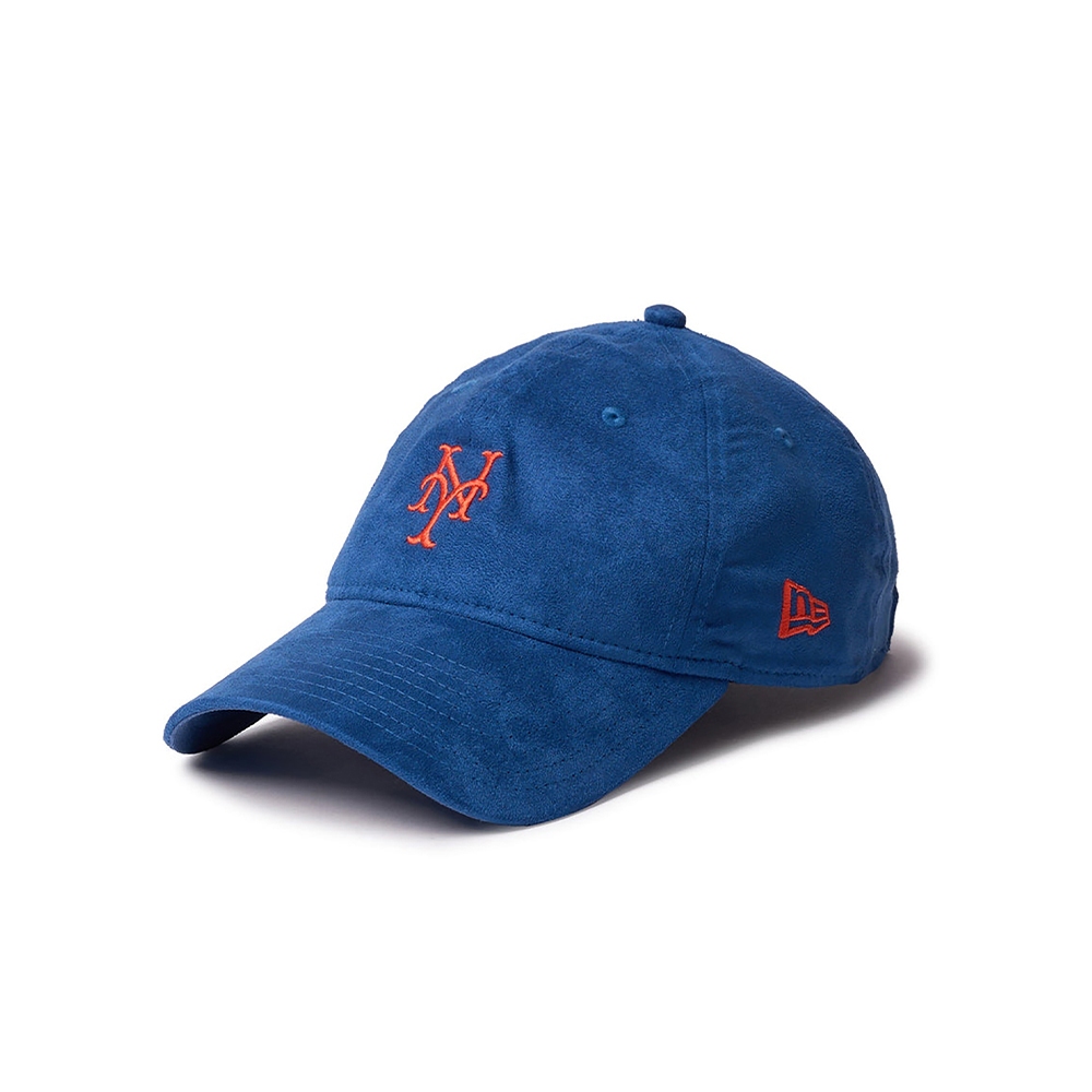 New Era หมวกรุ่น NEW YORK METS JAPAN SYNTHETIC SUEDE BLUE 9TWENTY CAP