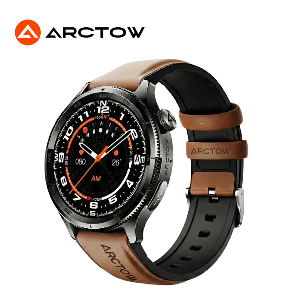 Arctow Pulse นาฬิกาอัจฉริยะ ตรวจวัดความดันโลหิต ECG HRV ตลอด 24 ชั่วโมง ตรวจวัดระดับน้ำตาลในเลือด