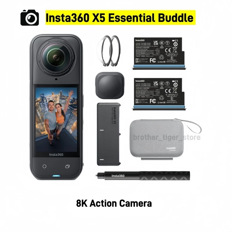 【Ready To Ship】Insta360 X5 Essentials bundle Action Camera