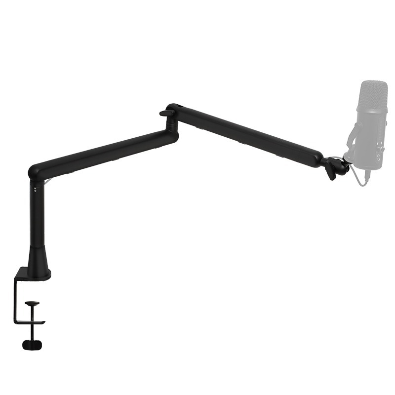 ขาตั้งไมค์เกมมิ่ง/สตรีมมิ่ง - หนีบขอบโต๊ะได้มั่นคง วัสดุอลูมิเนียมอัลลอยด์น้ำหนักเบา ทรงแบนเรียบดูโมเดิร์น - รูปที่ 2